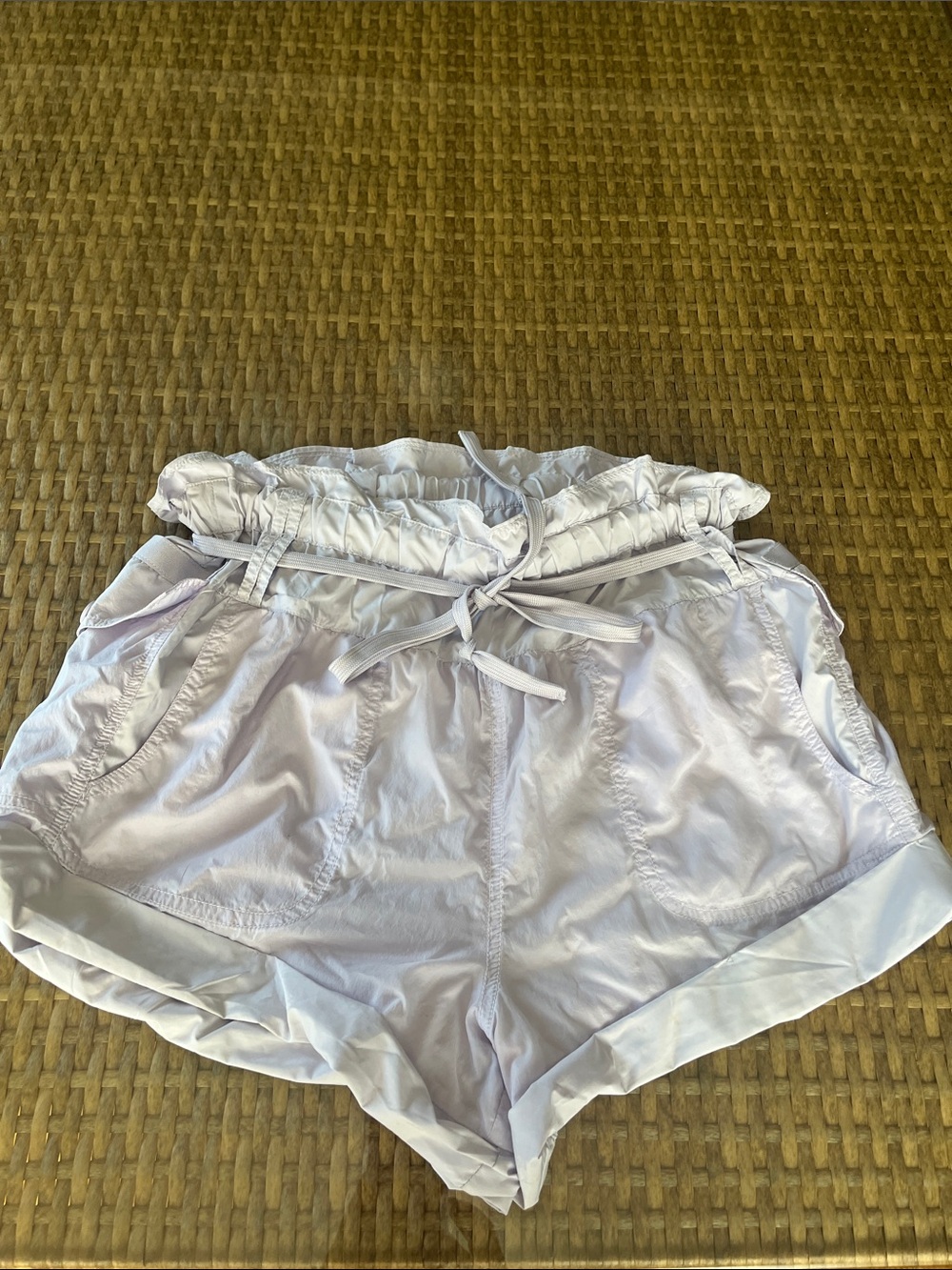 FP Movement by Free People Light Lavender Balloon Athletic Shorts